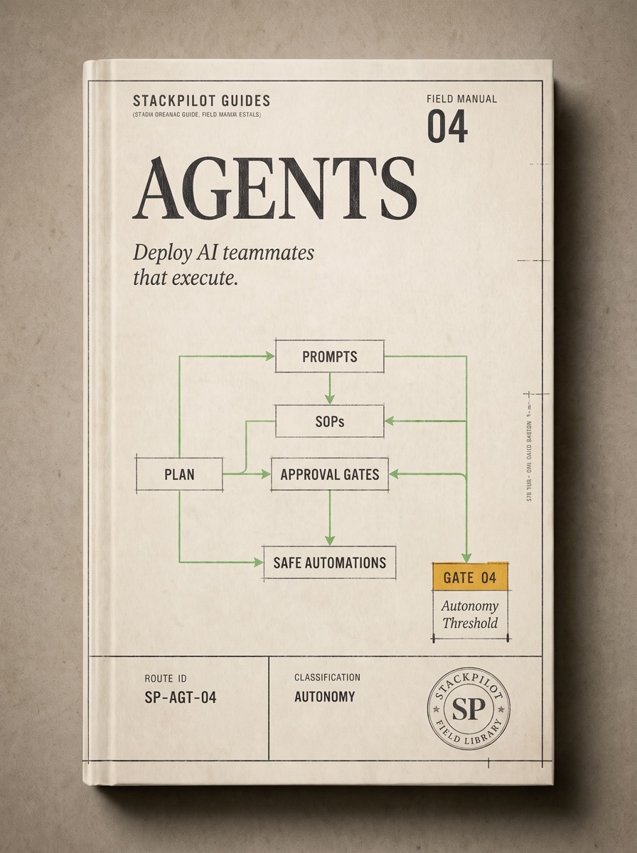 StackPilot Agent Workflow Builder guide cover