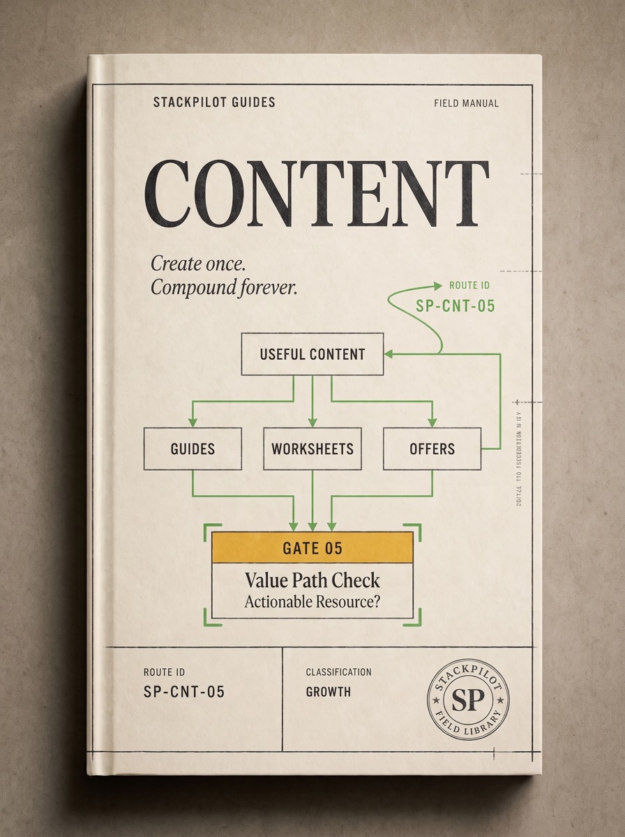 StackPilot Content Engine guide cover