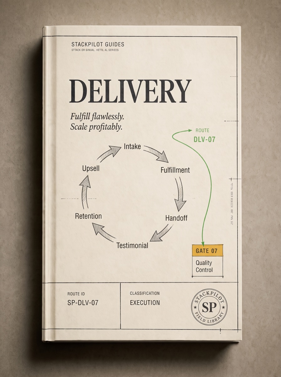 StackPilot Delivery System guide cover