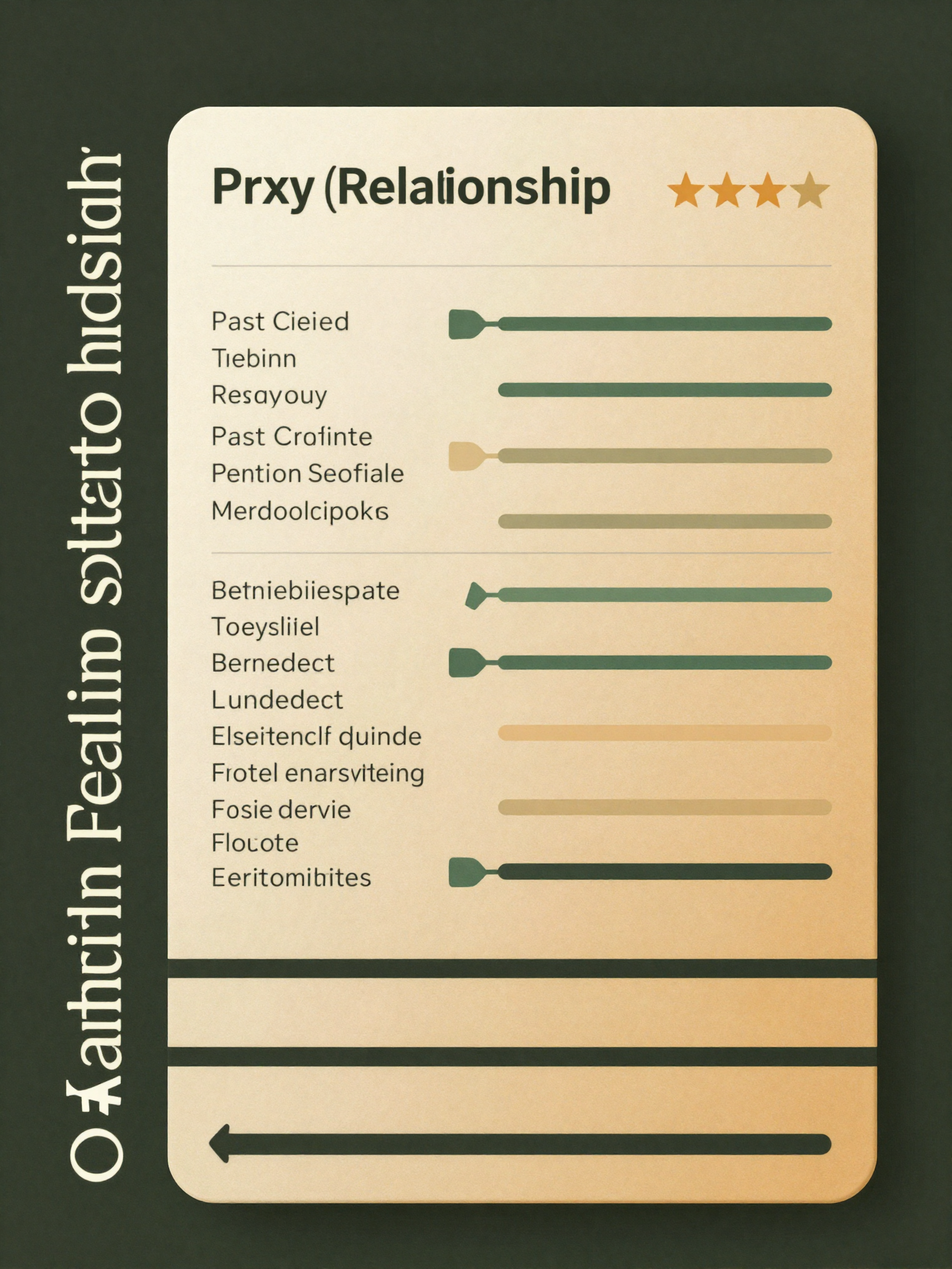 Relationship Ledger 3X4